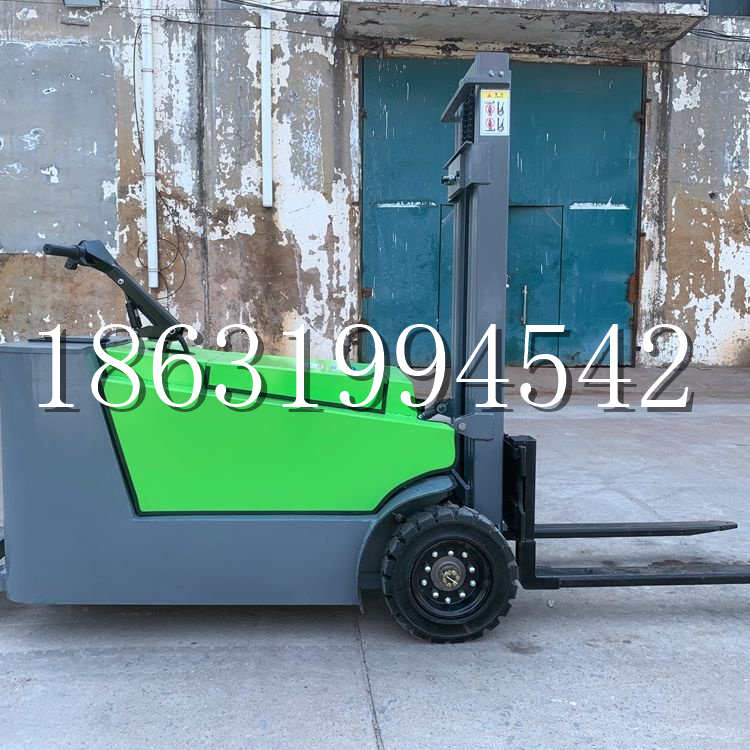 淇滨区小型电动叉车1吨2吨步行站驾式电瓶堆高充电装卸车液压升降车铲车